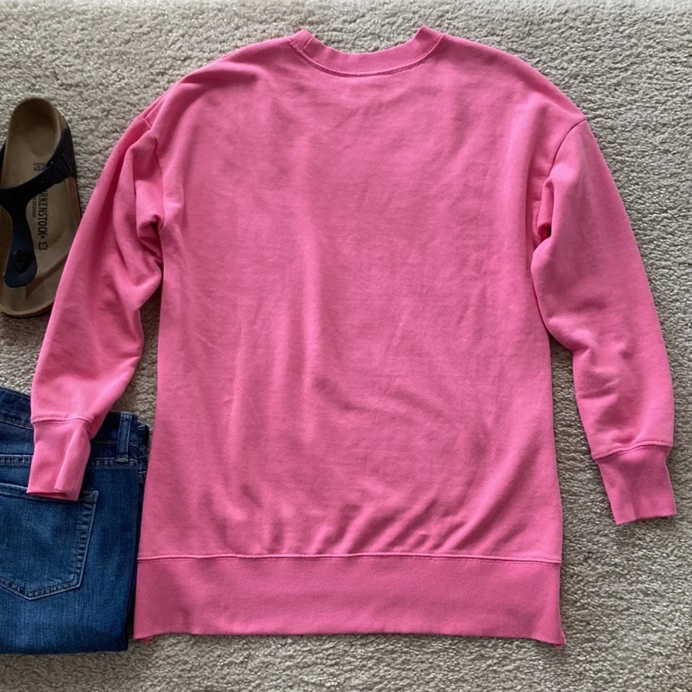 🚫SOLD🚫GreenTea Pink Sweatshirt - Picture 5 of 5